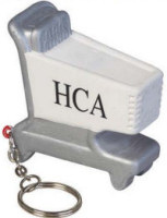 Key Chains: Shopping Cart Stress Ball Keychains